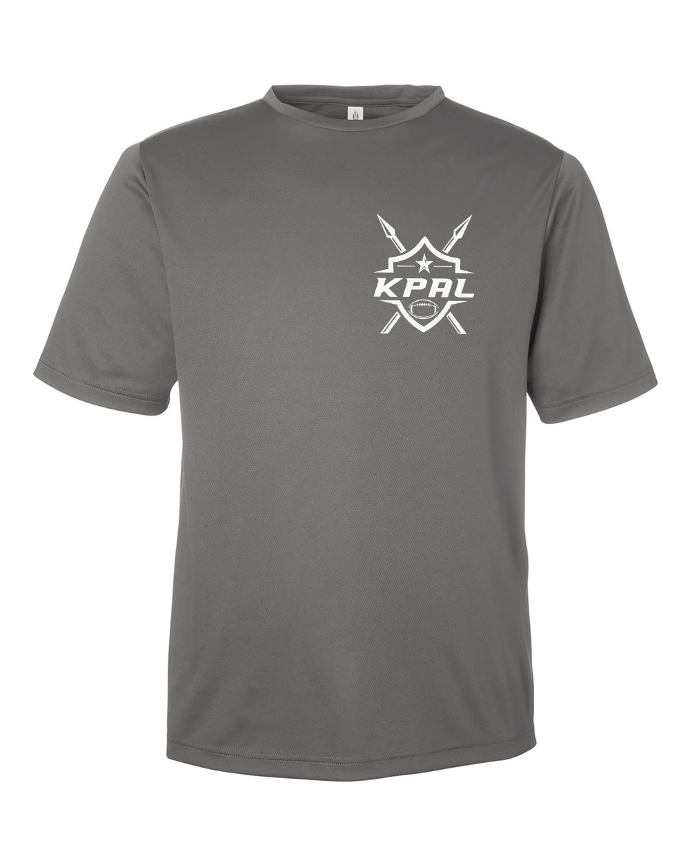 Kuna PAL Football Pocket Performance Tee in Sport Graphite (Optional Personalization)