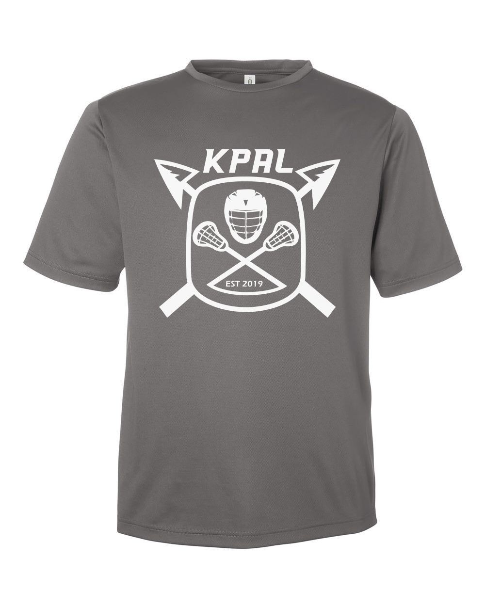 Kuna PAL Lacrosse Performance Tee in Sport Graphite (Optional Personalization)