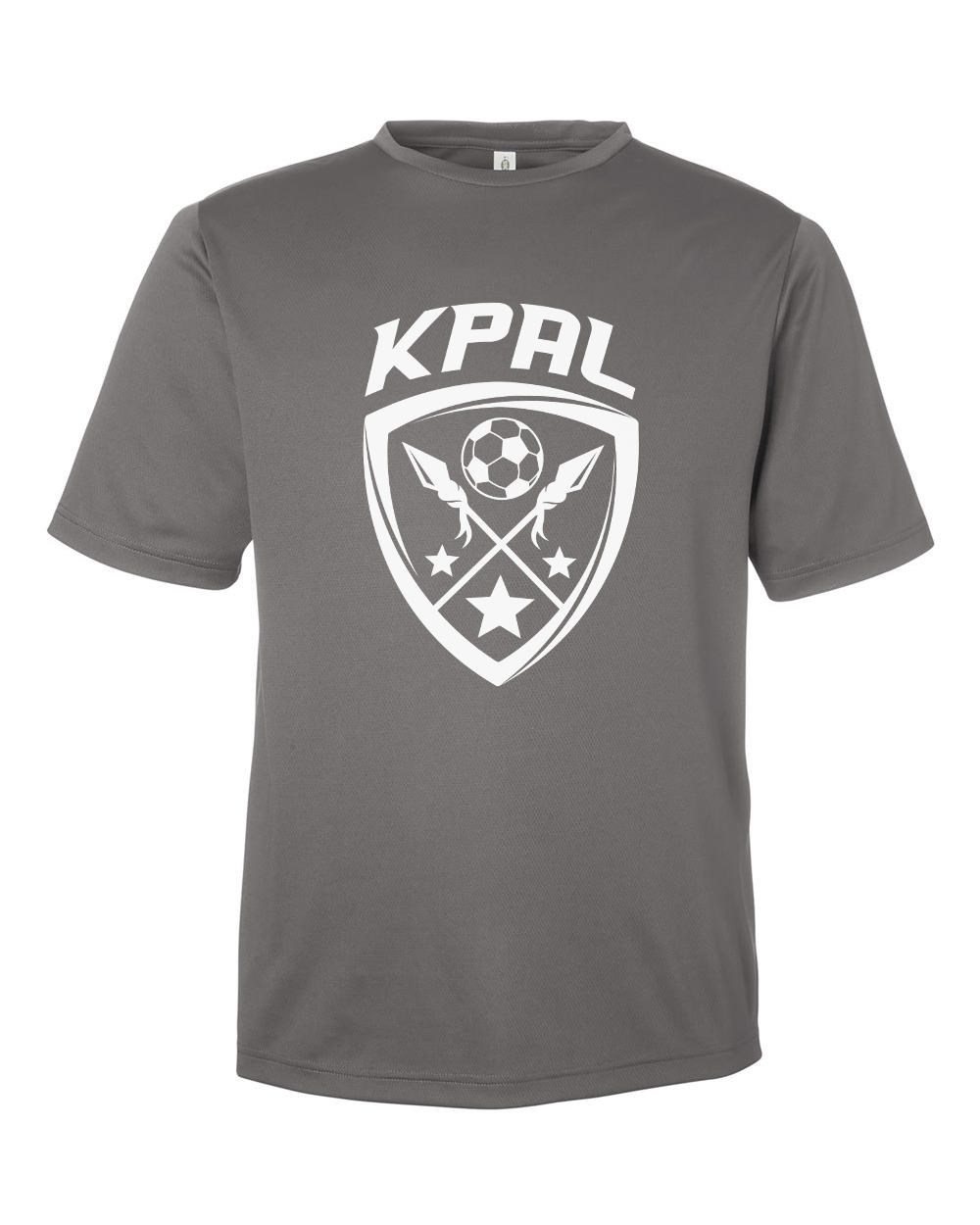 Kuna PAL Soccer Rec Performance Tee in Sport Graphite (Optional Personalization)