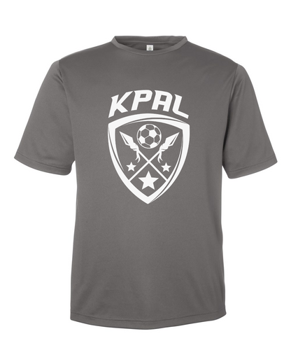 Kuna PAL Soccer Rec Performance Tee in Sport Graphite (Optional Personalization)