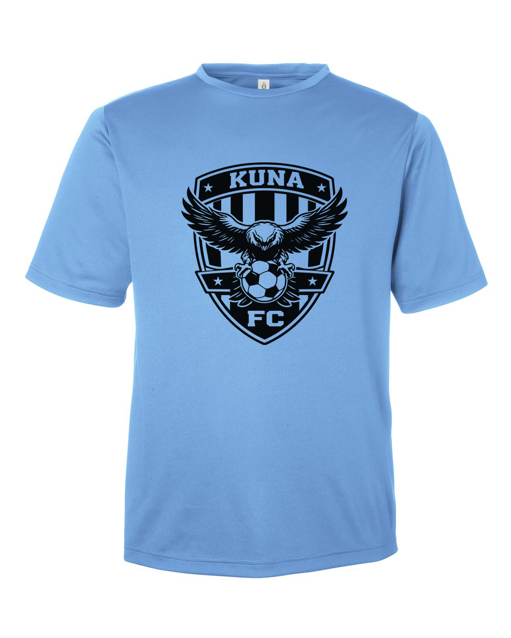 Kuna PAL Soccer FC Performance Tee in Light Blue (Optional Personalization)