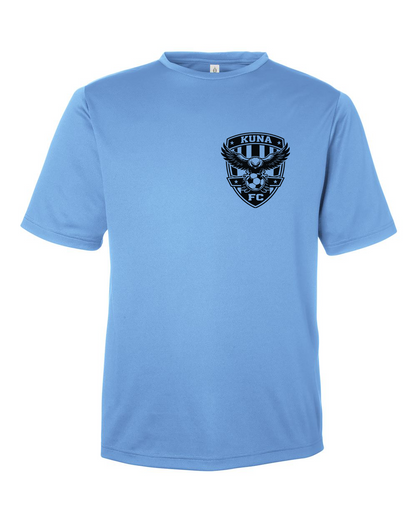 Kuna PAL Soccer FC Pocket Performance Tee in Light Blue (Optional Personalization)