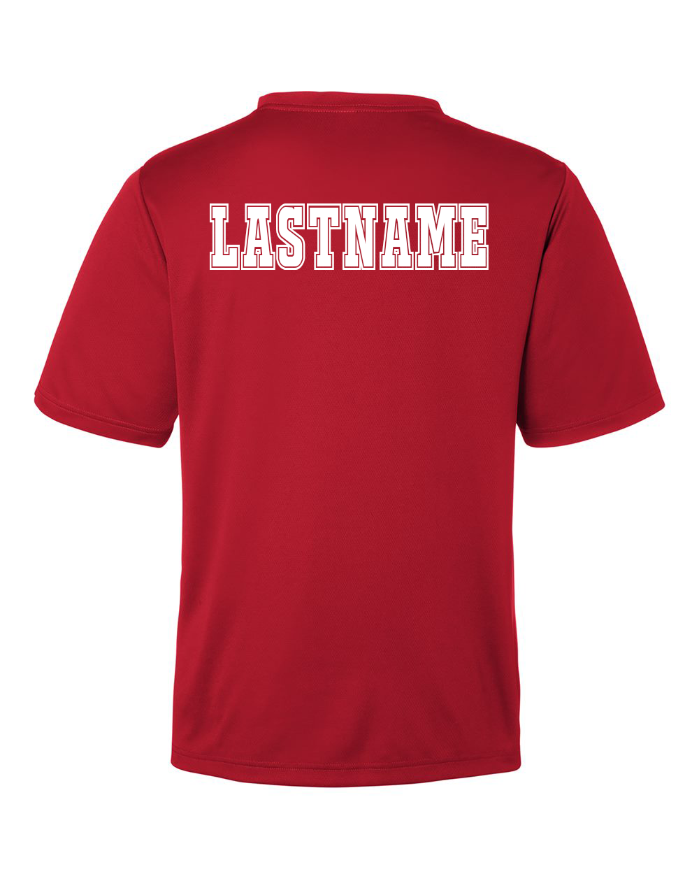 Kuna PAL Football Pocket Performance Tee in Sport Red (Optional Personalization)