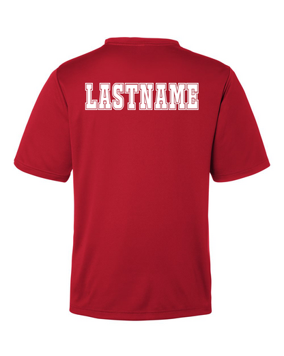 Kuna PAL Soccer FC Pocket Performance Tee in Sport Red (Optional Personalization)