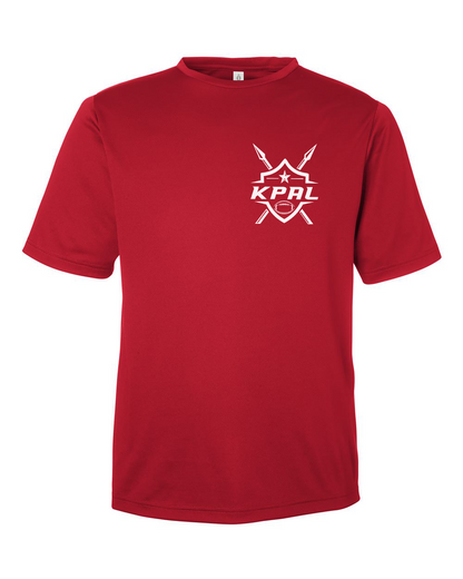 Kuna PAL Football Pocket Performance Tee in Sport Red (Optional Personalization)