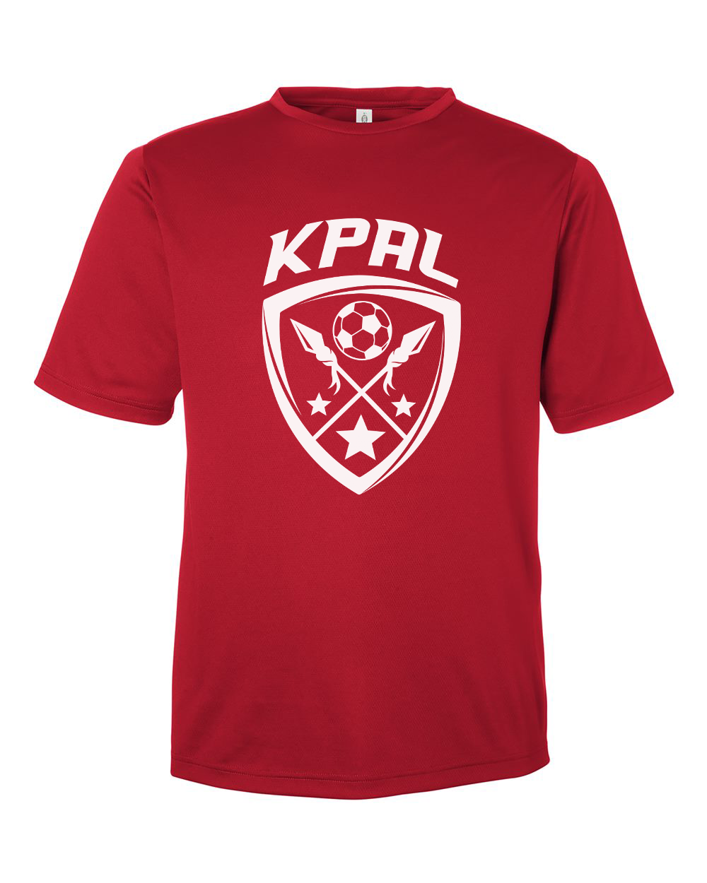 Kuna PAL Soccer Rec Performance Tee in Sport Red (Optional Personalization)
