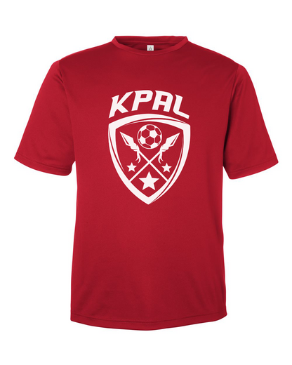 Kuna PAL Soccer Rec Performance Tee in Sport Red (Optional Personalization)