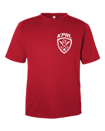 Kuna PAL Soccer Rec Pocket Performance Tee in Sport Red (Optional Personalization)