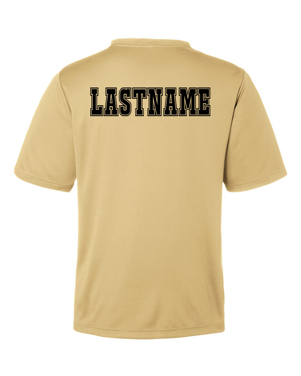 Kuna PAL Soccer Rec Pocket Performance Tee in Vegas Gold (Optional Personalization)