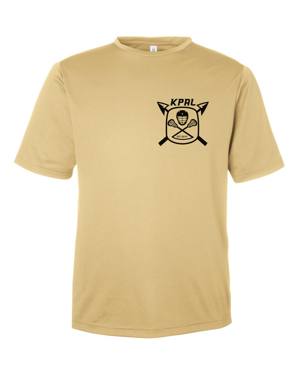 Kuna PAL Lacrosse Pocket Performance Tee in Vegas Gold (Optional Personalization)
