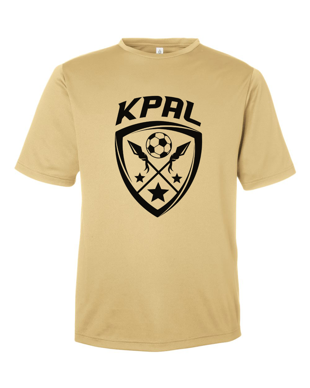 Kuna PAL Soccer Rec Performance Tee in Vegas Gold (Optional Personalization)