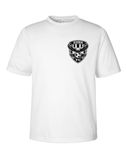 Kuna PAL Soccer FC Pocket Performance Tee in White (Optional Personalization)
