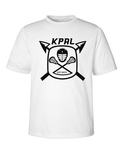 Kuna PAL Lacrosse Performance Tee in White (Optional Personalization)