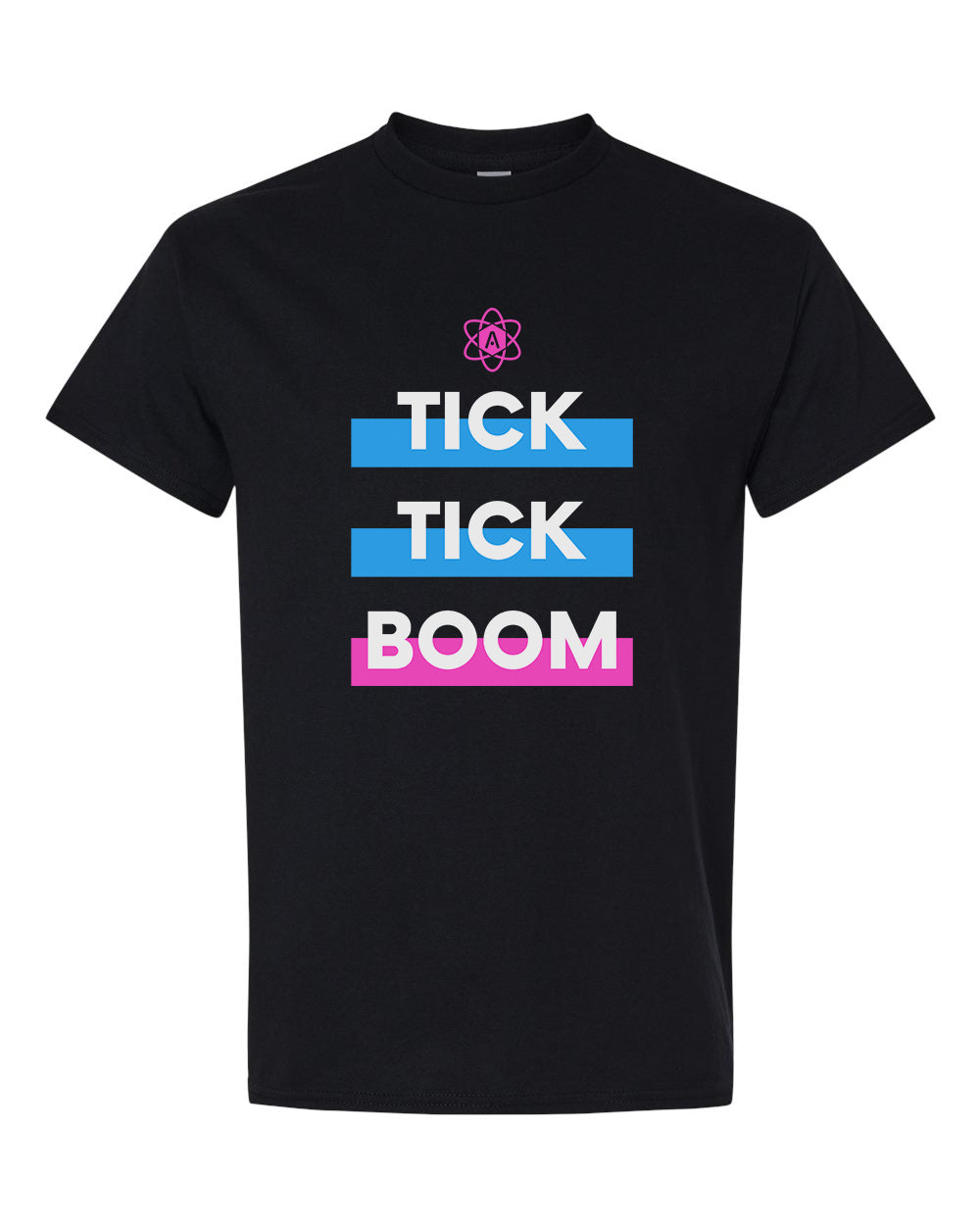 Atomic Tick Tick Boom Graphic Tee in Black