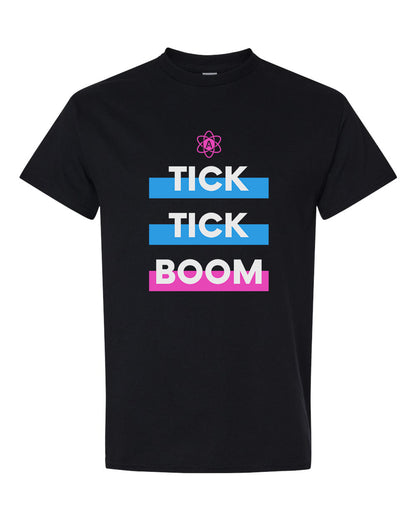 Atomic Tick Tick Boom Graphic Tee in Black